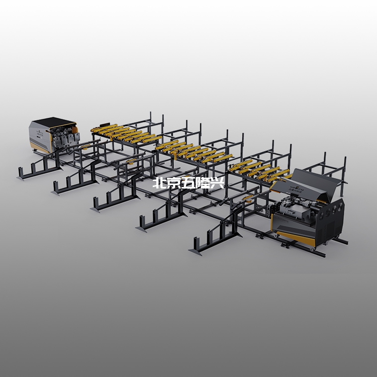 Intelligent steel bar thread rolling automatic production line Intelligent steel bar thread rolling automatic production line