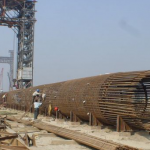 Graphic analysis of bridge pile foundation construction technology