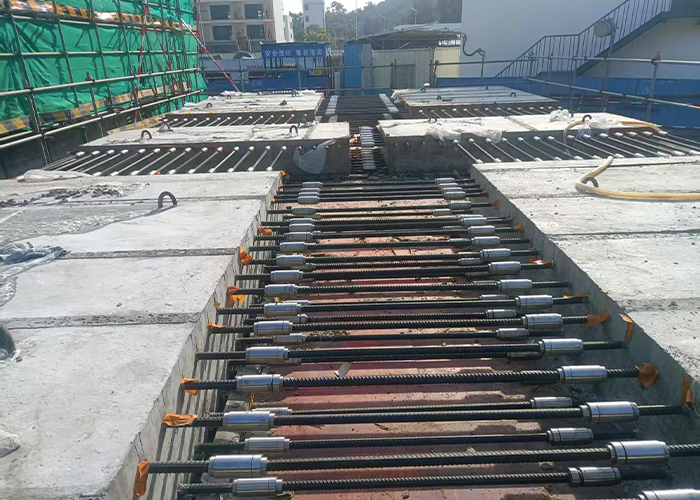 五隆興雙螺套鋼筋連接技術(shù)在大體積混凝土預(yù)制板拼接中的應(yīng)用插圖