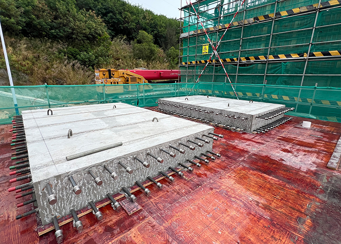 五隆興雙螺套鋼筋連接技術(shù)在大體積混凝土預(yù)制板拼接中的應(yīng)用插圖1